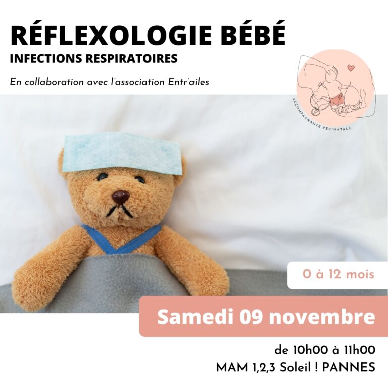 Atelier réflexologie bébé “infections respiratoires”